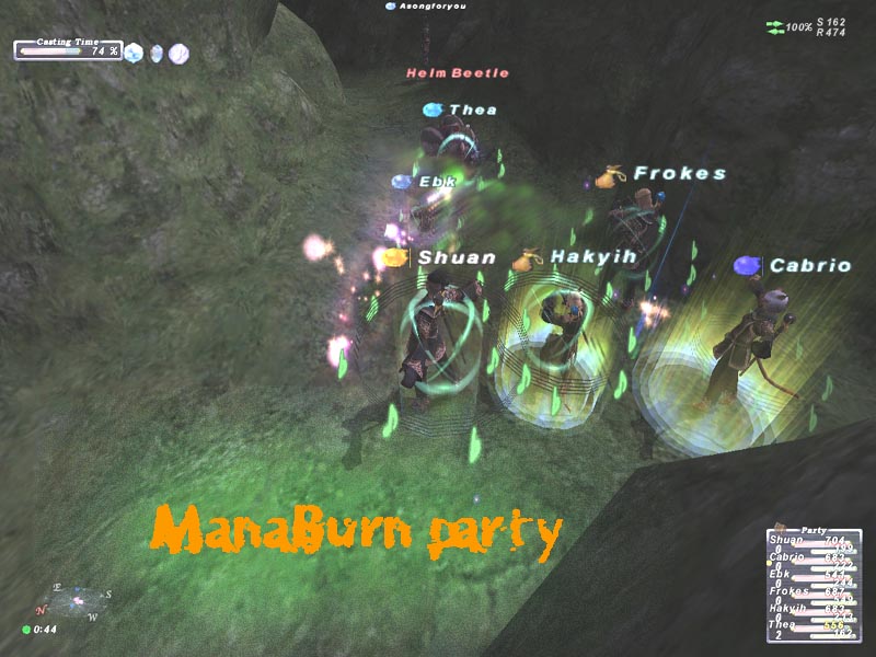 ManaBurn Party
